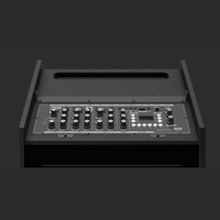 Haut-parleur karaoké sur chariot Pioneer 12 pouces 300W avec contrôle par application, micro sans fil UHF, système audio de scène extérieur, vente en gros OEM, CE FCC RoHS