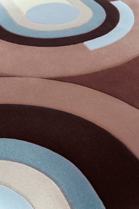 Tapis de luxe fait main en laine de Nouvelle-Zélande, tufté à la main, design exclusif pour chambre, salon, hall d'hôtel et bureau de direction - Product Image 2
