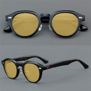 Testudinarious Gafas de Sol Polarizadas Uv400 con Logotipo Personalizado, Lentes de Sol Estilo Acetato OEM, Lentes de Sol de Lujo Vintage para Hombre - Product Image 5