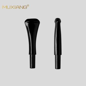 MUXIANG Stainless Steel Pipe Handle With Acrylic Mouthpiece Straight Type Reusable Smoking Pipe Accessories - Product Image 3