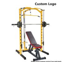 Équipement de fitness TOPTONS, entraîneur multifonctionnel intégré, musculation, entraînement aux poids, squat, Power Frame