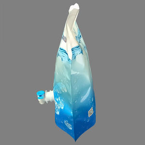 Impression personnalisée 5L Matériau de qualité alimentaire Eau riche en hydrogène Café Eau Boisson liquide Pochette debout avec pochette à bec Vitop - Product Image 4