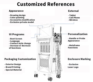Newface 2024 Tendances Soins Du Visage Oxygène Jet Machine Fabricant Prix Lavage Du Visage Peeling Salon Utilisation Beauté Peau Hydra Dermabrasion - Product Image 5