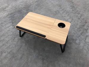 Precio <span class=keywords><strong>barato</strong></span> de fábrica, diseño colorido, <span class=keywords><strong>escritorio</strong></span> de ordenador plegable, cómodo <span class=keywords><strong>Escritorio</strong></span> de cama ajustable, mesa portátil plegable para ordenador portátil - Product Image 6