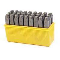 Kit de marquage métallique robuste PONDRIO, acier allié 45CR, trempé haute fréquence HRC58, outil de marquage de précision pour l'artisanat