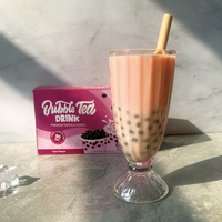 Diskon besar teh susu Boba teh minuman dengan Set teh susu mutiara susu