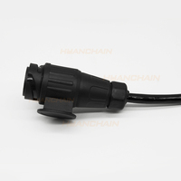 Nouvel adaptateur de remorque CE ABS EBS européen de 2 m, câble spiralé pour remorque de camion à 13 broches avec connecteur en plastique, conducteur 100 % cuivre