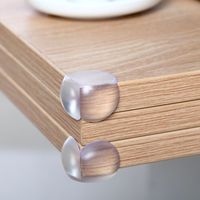 Protections d'angle souples en forme de boule pour la sécurité des bébés, protège-tables transparents avec adhésif haute puissance, pare-chocs d'angle de sécurité pour enfants