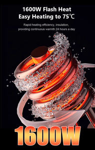 LED Display Screen Storage <b>Water</b> <b>Heater</b> 30L Dry-Heating Protector Hot <b>Water</b> 220V OEM RV Car Household <b>Electric</b> Plastic - Product Image 4