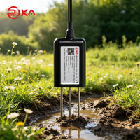 Sonde de sol industrielle de haute qualité et haute précision RIKA RK520-01, LoRaWAN RS485 IP68 en acier inoxydable, 4-20mA/0-5V