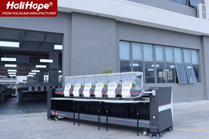 Máquina de Bordar Industrial Holiauma Holihope de <span class=keywords><strong>6</strong></span> <span class=keywords><strong>Cabezales</strong></span> con 10 Años de Garantía, para Gorras, Camisetas y Bordado Plano, Supera a Brother - Product Image 2