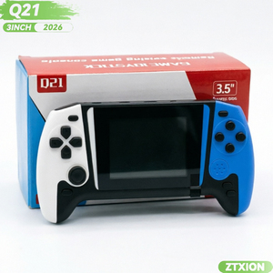เครื่องเล่นวิดีโอเกมหลากสี Q21 500 in 1 หน้าจอ 3.5 นิ้ว ของขวัญสำหรับเด็กชายและเด็กหญิง - Product Image 5