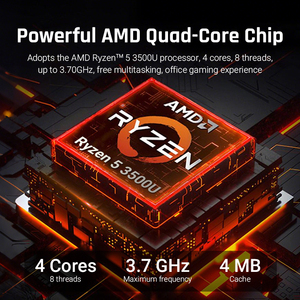 15.6 "AMD R5 3500u nhỏ moq máy tính xách tay máy tính máy tính xách tay thương hiệu mới FHD cá nhân & nhà văn phòng Bán buôn máy tính xách tay Máy tính để bán - Product Image 4