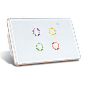 Au tiêu chuẩn Wifi ZigBee thông minh Thiết bị chuyển mạch với Glass Bảng điều chỉnh sản phẩm nhà thông minh autom hệ thống điều khiển - Product Image 2