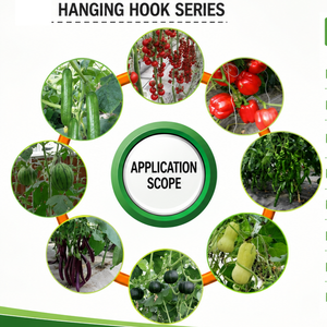 Crochet de suspension <span class=keywords><strong>en</strong></span> acier galvanisé haute résistance pour tomates, concombres, fruits et légumes <span class=keywords><strong>en</strong></span> serre - Product Image 3