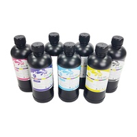 Impression numérique à l'encre UV pour imprimantes UV DX5/DX7/I3200/G5/G6, couleurs CMYK, impression sur panneaux KT, coques de téléphone portable, métal, plastique