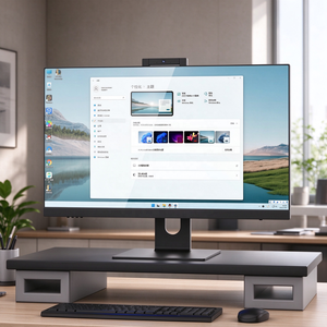 คอมพิวเตอร์ออลอินวันขนาด 24 นิ้ว หน้าจอ IPS กล้องหมุนได้ในตัว ระบบปฏิบัติการ Win11 แรม DDR3 ฮาร์ดดิสก์ SSD+HDD เหมาะสำหรับธุรกิจและสำนักงาน รับประกัน 1 ปี - Product Image 1