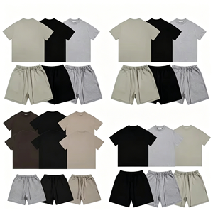 T-shirt en coton 100% à imprimé caoutchouc style minimaliste tons terreux, 220-260 GSM, coupe oversize, col rond, streetwear moderne, prêt à être expédié - Product Image 3