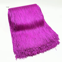 Frange décorative en polyester à pompons pour rideaux et tapis, dentelle à pompons en coton en gros