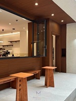 Tabourets de bar industriels en bois doux pour café, mobilier de travail collaboratif de qualité commerciale pour hôtels et cafés