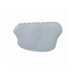 World best selling products White jade <b>facial</b> stone High Quality <b>massage</b> Custom guasha Stone - Product Image 3