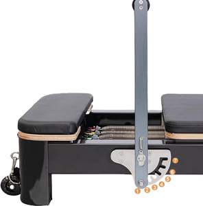 Máquina de Pilates Reformer de Aluminio Portátil de Alta Calidad para Estudio de Pilates Comercial - Product Image 6