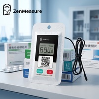 Registrador de Datos de Temperatura Inalámbrico ZenMeasure ABS 5.0, IP65 Impermeable, Registro de 60 Días, Control por Aplicación Inteligente, Cadena de Frío, Soporte OEM