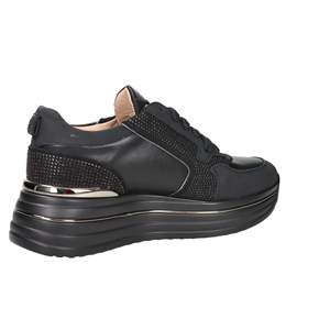รองเท้าผ้าใบคีย์ส ดอนน่า รุ่น K 11282 สีดำ ทรง Chunky - Product Image 5