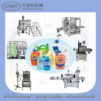 Ligne de production de détergent de shampooing d'homogénéisation de conditionneur de shampooing ZZBNT petite machine de fabrication de savon liquide de lavage de vaisselle