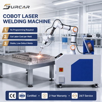 Robot Las Kolaboratif Set Lengkap Perangkat Lunak Tablet Mesin Las Multiguna Logam