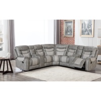 Canapé sectionnel inclinable moderne en tissu 3+2 places, canapé électrique fonctionnel, ensemble modulaire pour salon, vente en gros OEM ODM