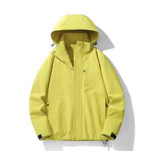 Logo personnalisé 2025 Veste détachable trois en un pour nouvelles vestes Outdoor coupe-vent imperméable velours alpinisme loisirs - Product Image 4