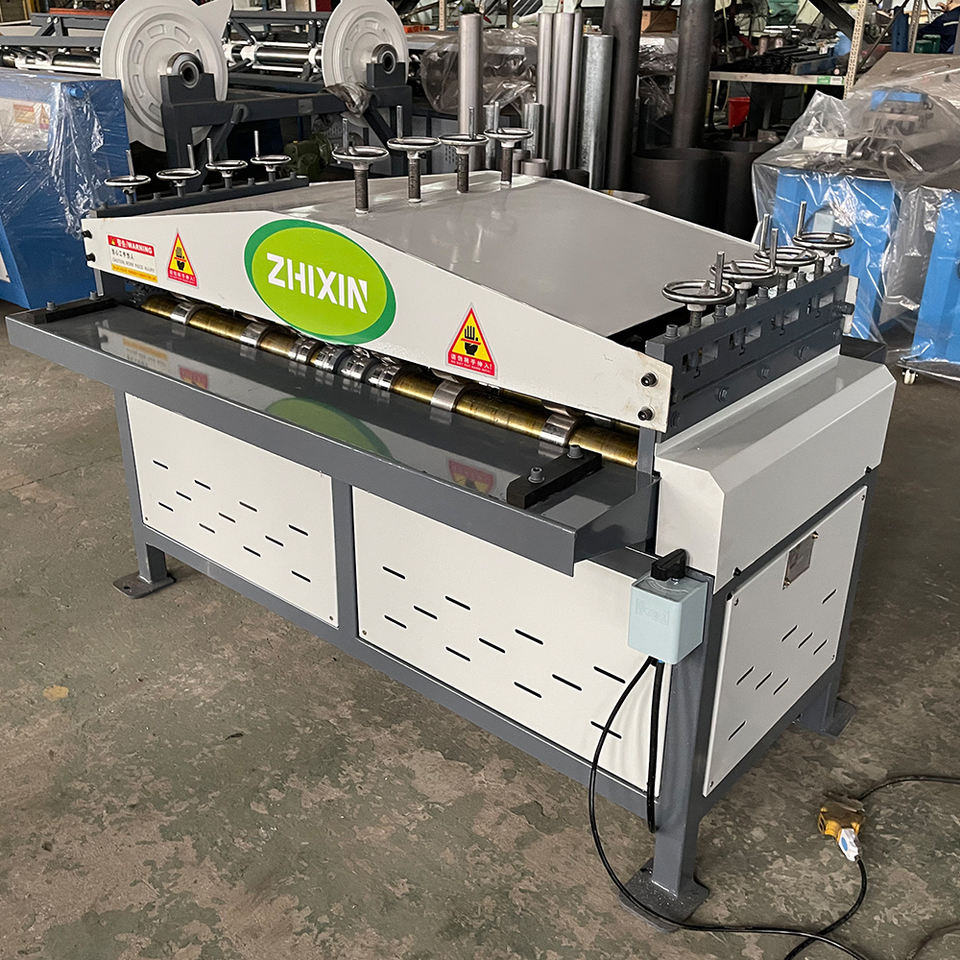 Professional Galvanized Sheet Ribbing Machine 1300mm for Rectangular ...