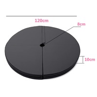 Rembourrage de sécurité d'automne de 5 pieds conçu pour les tapis de danse de pôle large