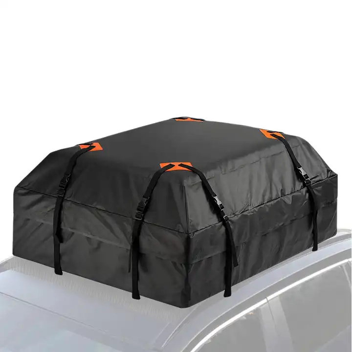 sac de toit de voiture transporteur de cargaison 15 pieds cubes tapis de  protection pour tous les véhicules avec/sans galerie de toit 100% étanche