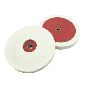 4.5 Inch Polisher Disc Abrasive Polishing Wheel Discs Grinding Wheel Wool Felt Huasheng 100*10*16mm,etc Reach Dish OEM