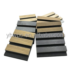 Panneau acoustique à lattes <span class=keywords><strong>en</strong></span> bois écologique pour installation suspendue au plafond, qualité hospitalière, <span class=keywords><strong>3D</strong></span>, pour salon, chambre, <span class=keywords><strong>appartement</strong></span> - Product Image 5