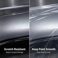 Film de protection PPF en TPU invisible de 1,52 x 15 mètres, 7,5 mil, anti-rayures, garantie 5 ans, film protecteur de peinture brillant pour toute la voiture