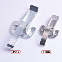 Loquet de porte à compression d'armoire Boîtes à outils Loquet à bascule zingué J502