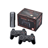 Console de jeu X2 Game Stick 4K TV, console de jeu vidéo rétro classique HD pour la famille, multi-jeux avec manette sans fil