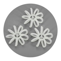 Anneau de rosette en plastique PP de 47 mm pour emballage aléatoire en tour, pour épurateur et traitement des gaz résiduels