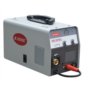 KENDE 220V <span class=keywords><strong>MIG</strong></span>/MMA Mini Máquina de Soldar Portátil con Inversor <span class=keywords><strong>MIG</strong></span>-160 Nueva 5.3KW Diámetro de Hilo de 1.0mm Ciclo de Trabajo del 30% Acero al Carbono 1 - Product Image 1