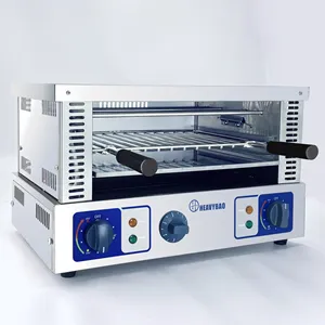 Heavybao Commercial Kitchen Appliance Equipment Stainless Steel Salamander Grill Electric Salamanders