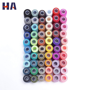 Mini Kit de hilo de coser 10 colores costura propósito Industrial pequeño carrete 40S/<span class=keywords><strong>2</strong></span> poliéster para máquina de coser DIY, máquina, costura a mano - Product Image 4