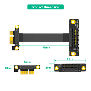สายต่อขยาย PCI-e PCI Express 36PIN 1X 270 องศา คุณภาพสูง - Product Image 3