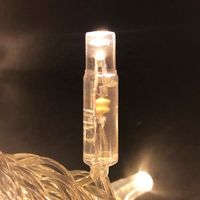 Guirlande Lumineuse LED de Noël pour Jardin, Chaîne d'Éclairage LED IP65, Guirlande Lumineuse Extérieure Étanche, Lumières Féeriques 10m pour Mariage et Maison