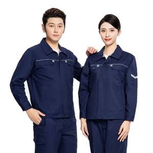 Uniformes de Trabajo Personalizados al por Mayor con Bordado, Tiras Reflectantes Delanteras y Traseras para Primavera y Otoño - Product Image 2