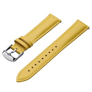 BESSERON BD005 Bracelets de montre en cuir italien véritable 20mm/22mm avec boucle à ardillon en cuir, bracelets de montre élastiques noir bleu gris marron - Product Image 4