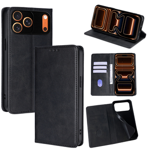 Nueva funda de teléfono móvil de cuero PU con tapa magnética de lujo para <span class=keywords><strong>iPhone</strong></span> 17 16 15 14 13 <span class=keywords><strong>12</strong></span> Pro Max, funda para teléfono móvil con ranura para tarjeta - Product Image 5