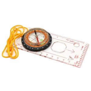 Regla de brújula para acampar al aire libre Senderismo Cross-Country Race Placa base Escala Regla Mapa Medida Brújula - Product Image 1